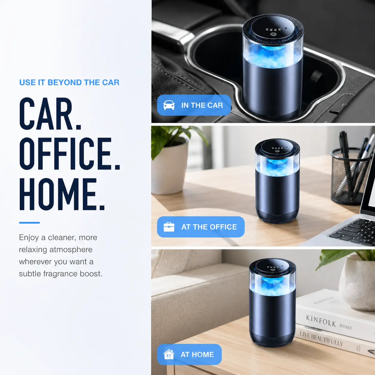 TechCar™ Smart Car Diffuser & Air Freshener