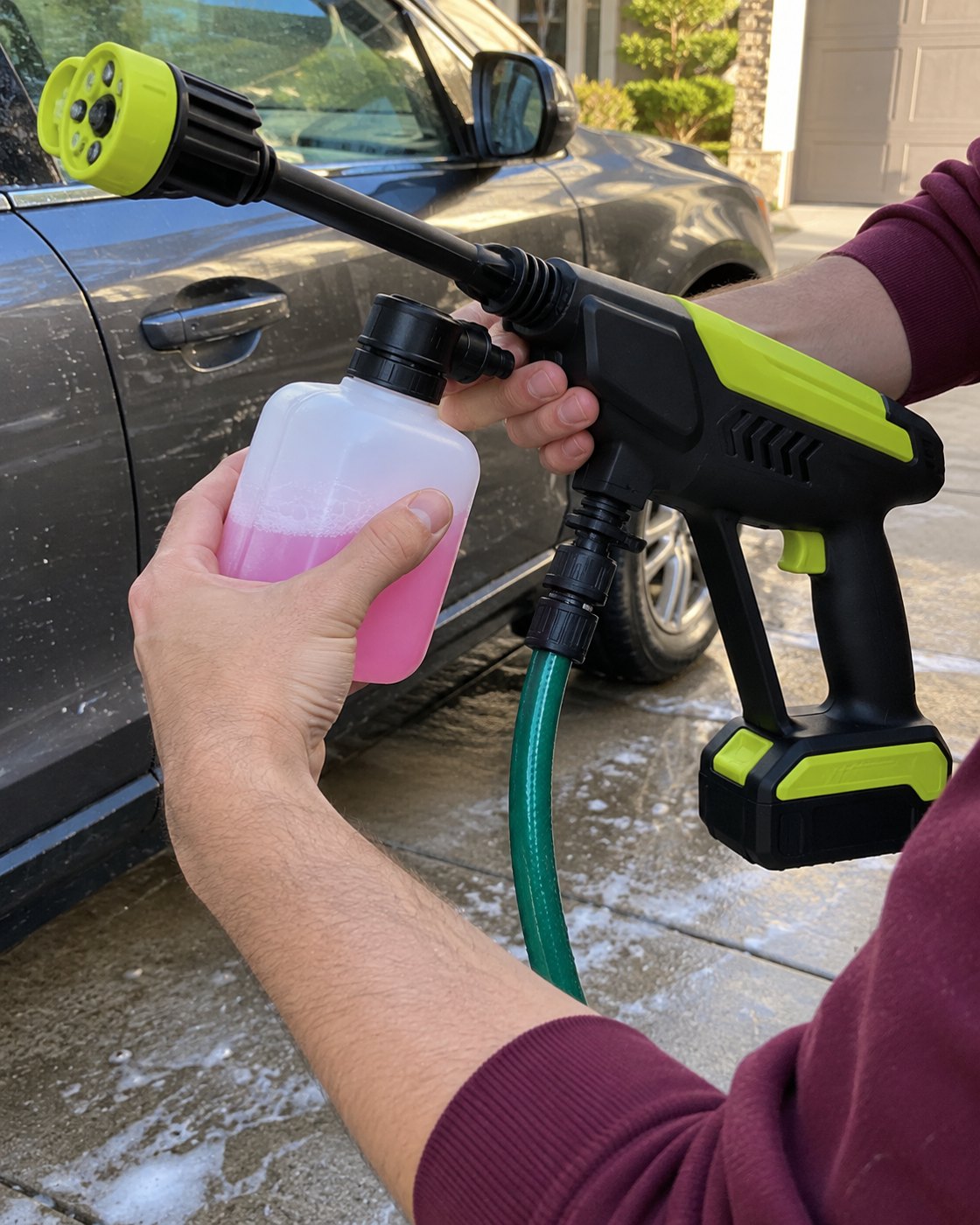 Foam the whole car