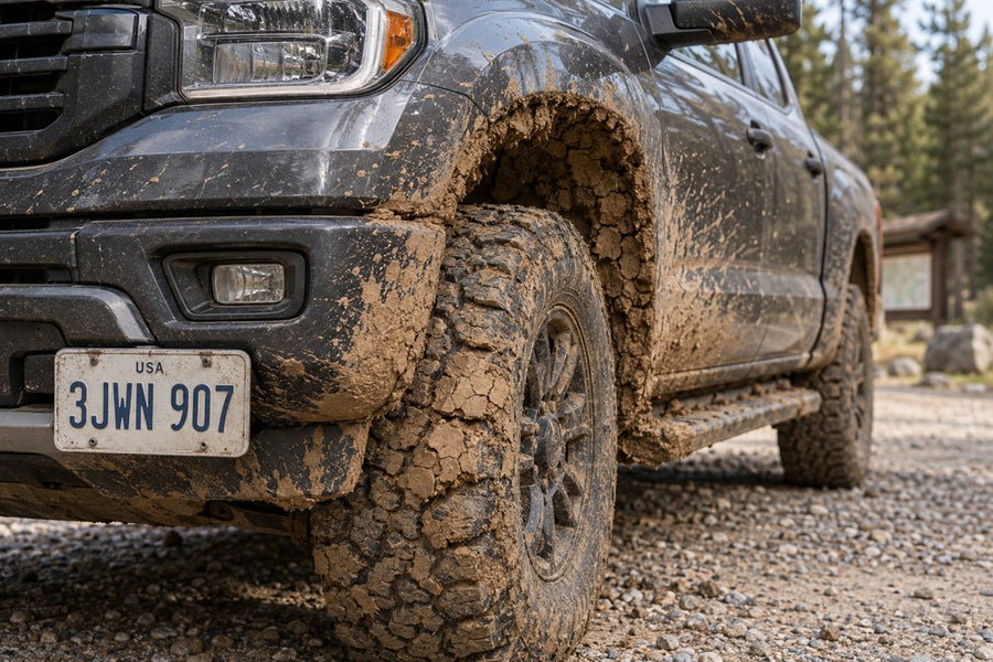 The mud that sets