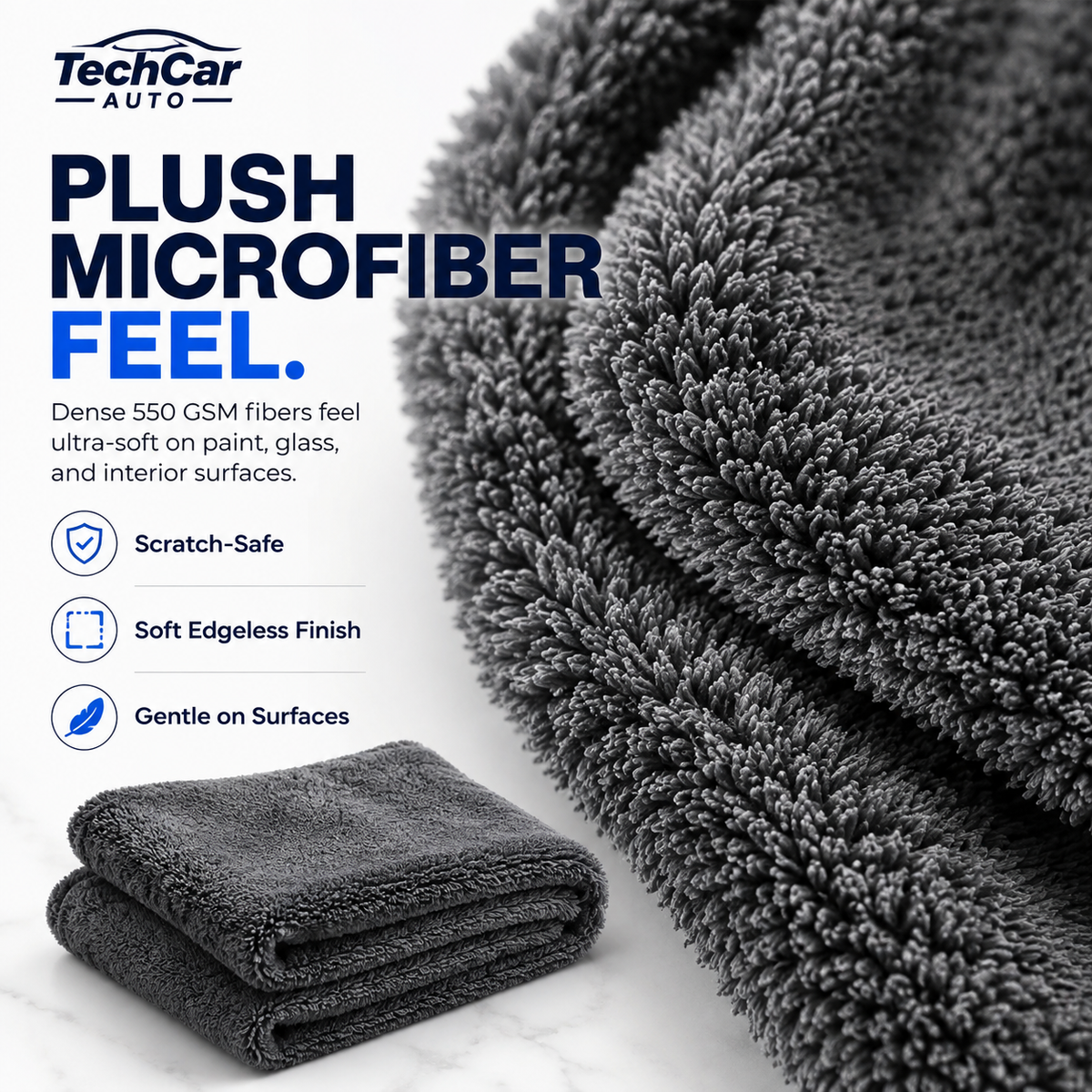 TechCar™ 550 GSM Ultra-Soft Absorbent Towel