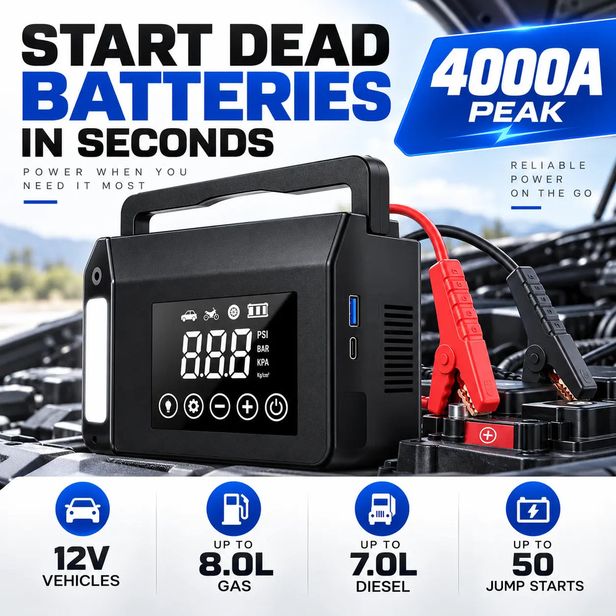 Jump starter 4000a
