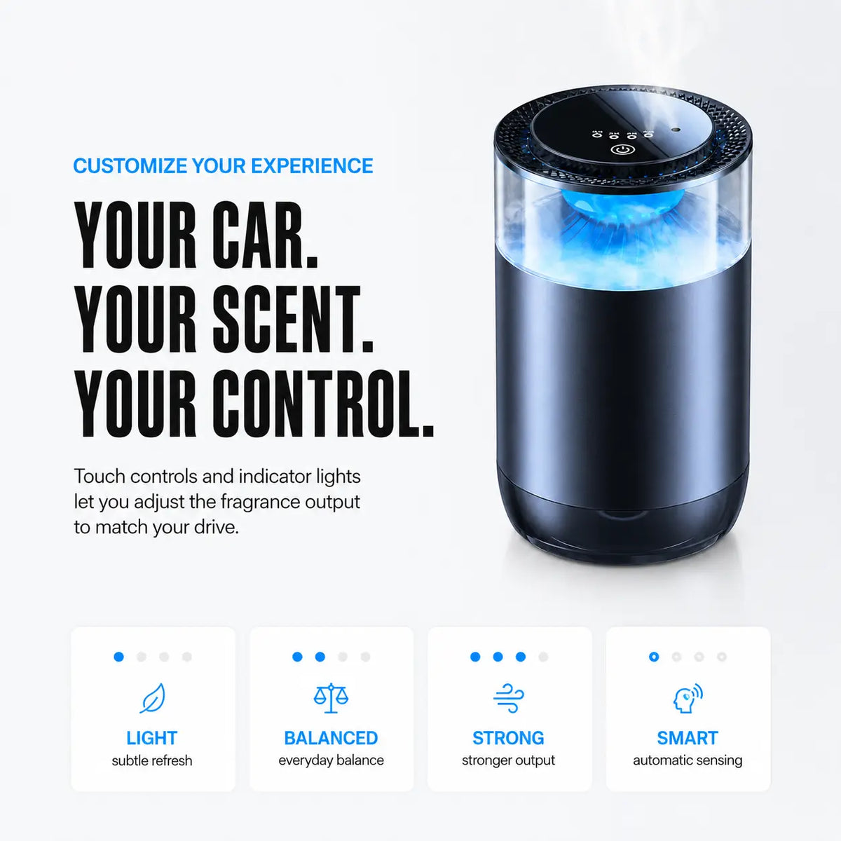 TechCar™ Smart Car Diffuser & Air Freshener
