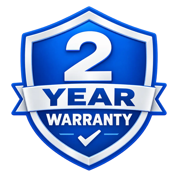 2-Year Warranty