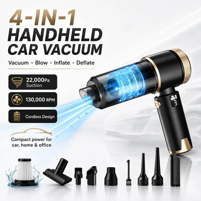 4-in-1 Car Vacuum