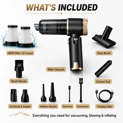 4-in-1 Car Vacuum