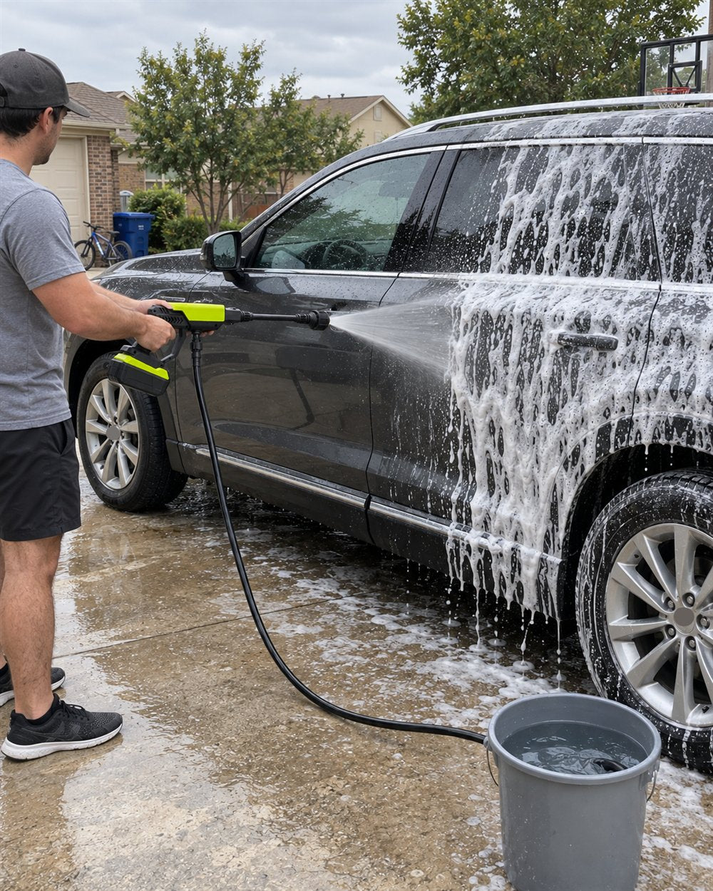 Wash the outside