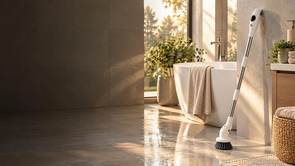 Clean grout.