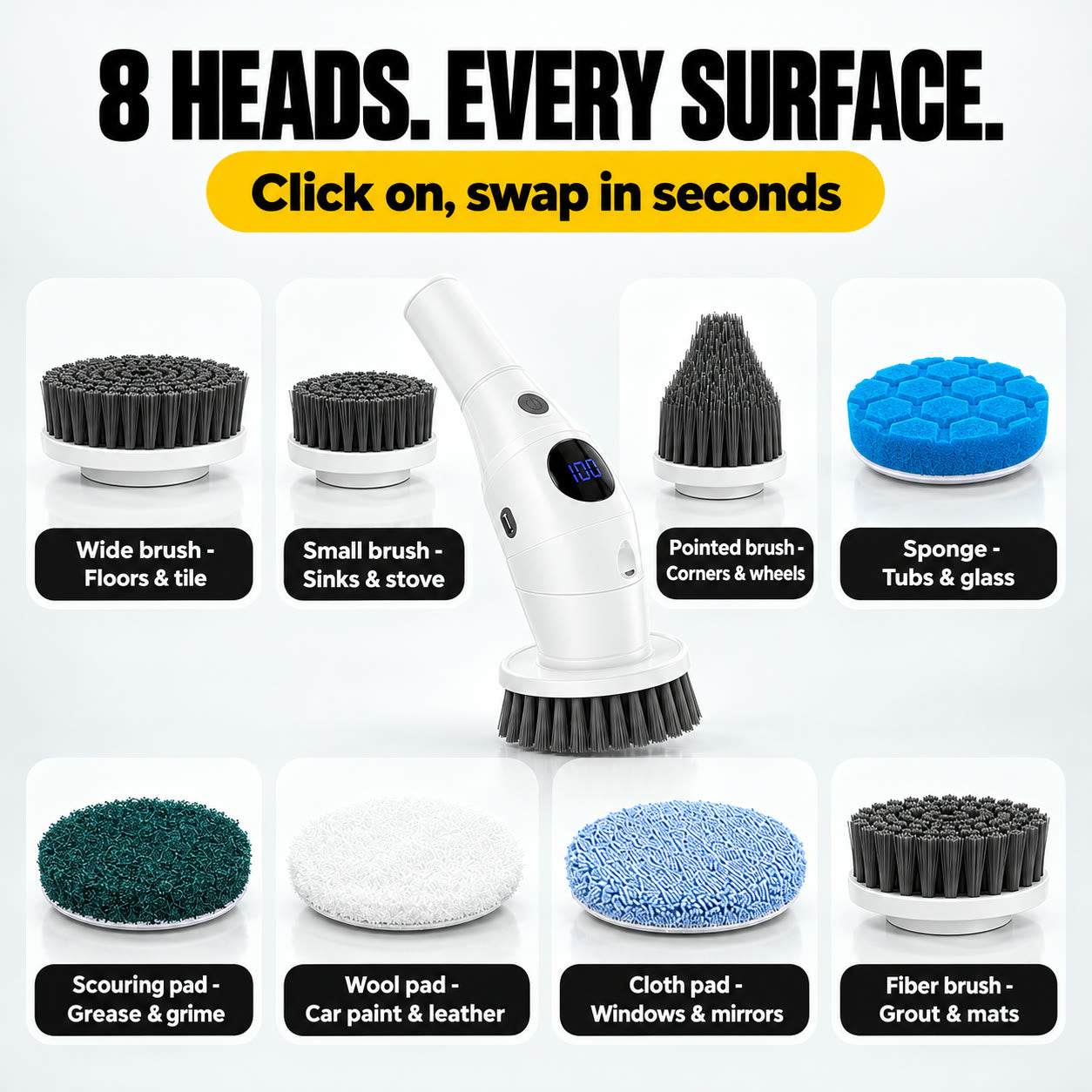 TechCar SpinPro Scrubber