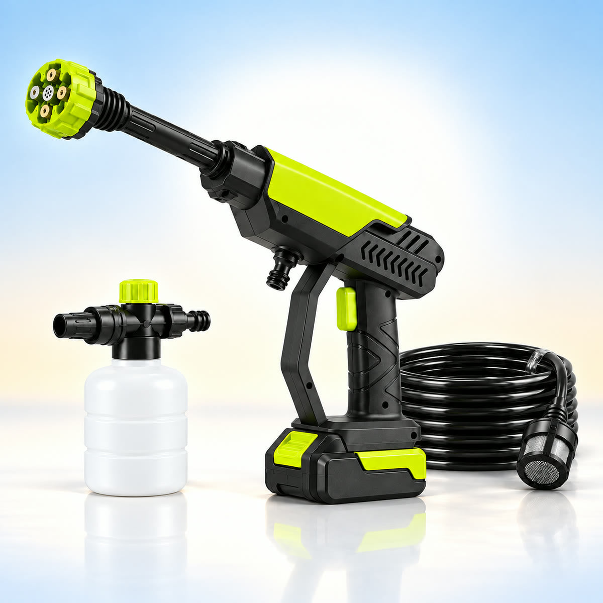TechCar WashPro — Cordless Pressure Washer